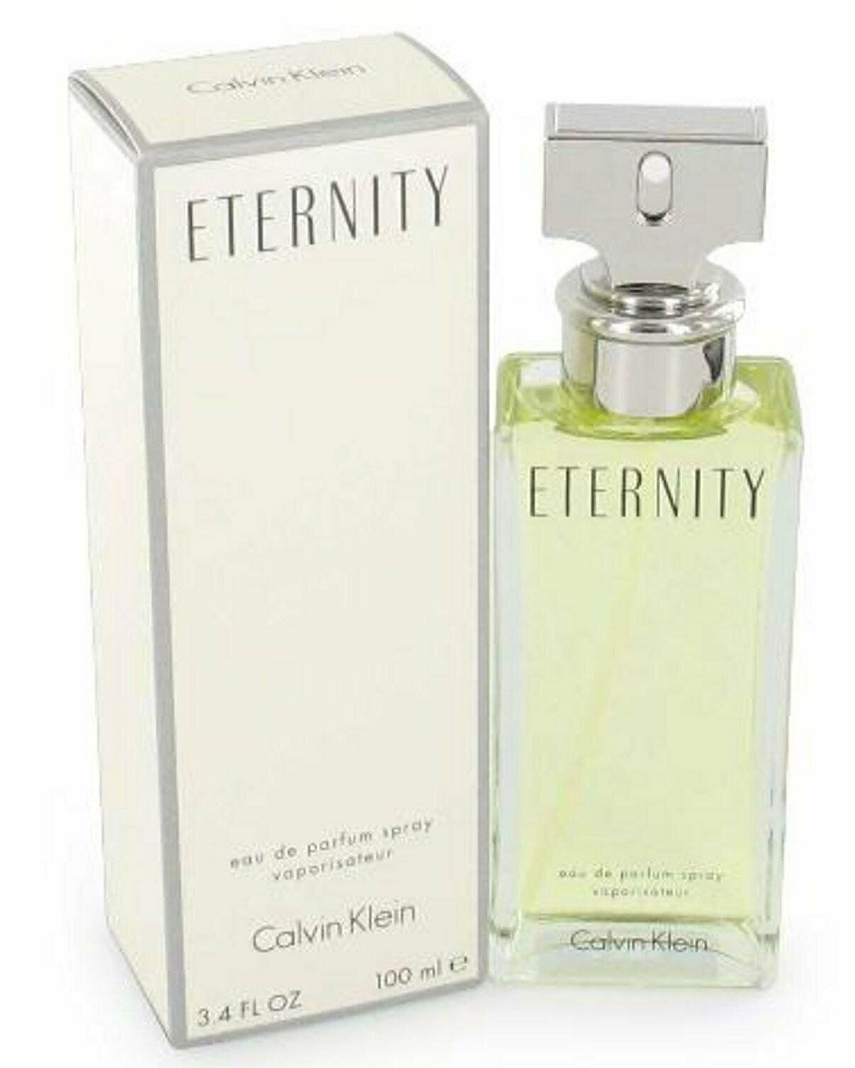 ETERNITY Perfume by Calvin Klein 3.4 oz edp for Women New Box Sealed